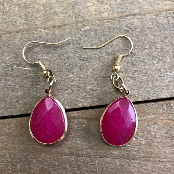 handmade Jewelry - 3 for $25 Handmade Pink and Gold Dangle Earrings